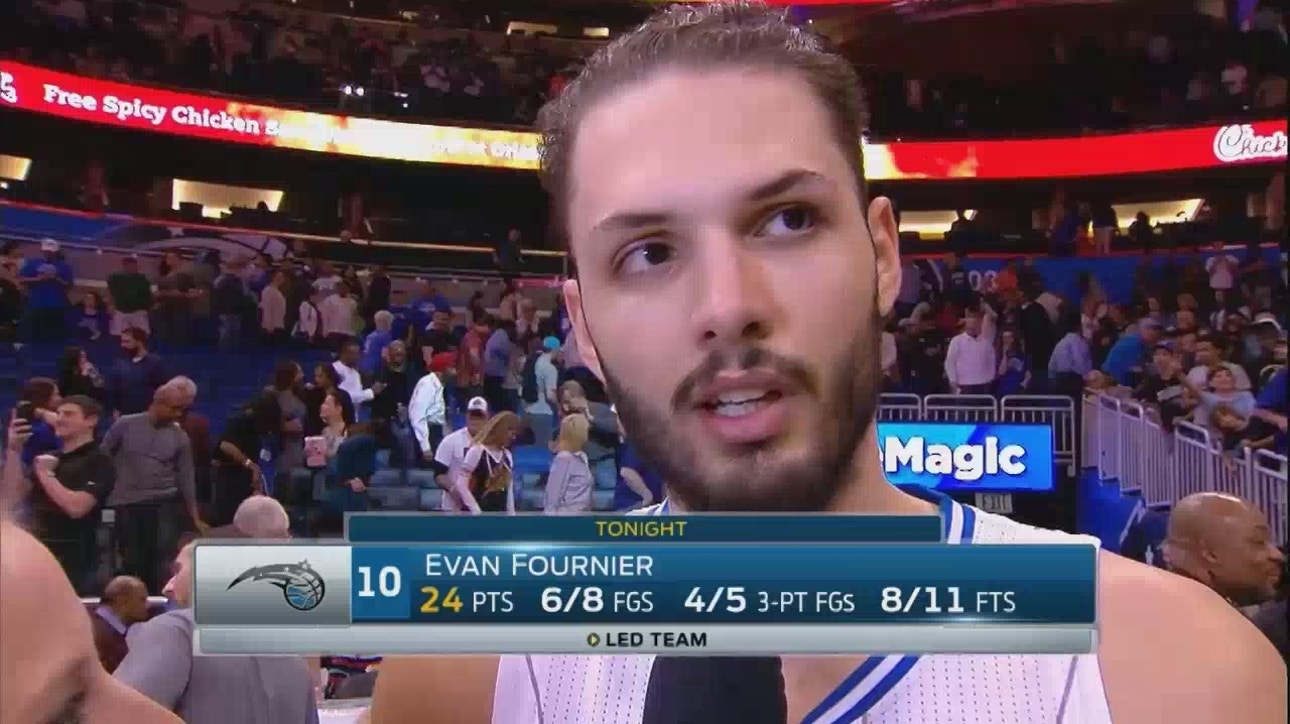 Evan Fournier leads way with 24 points in victory