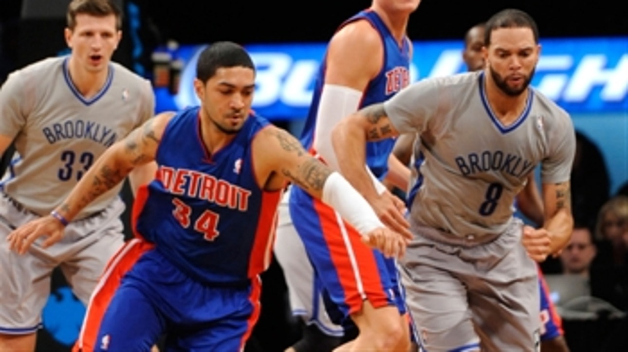 Pistons can't survive Nets' 3-point attack