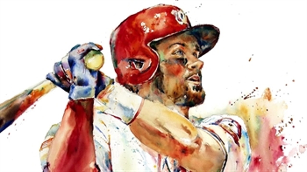 This former pro went from pitching into a new career as a painter