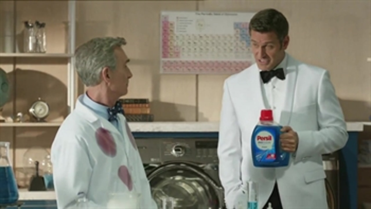 Bill Nye experiences the wonders of Persil Proclean ' SUPER BOWL LI COMMERCIAL