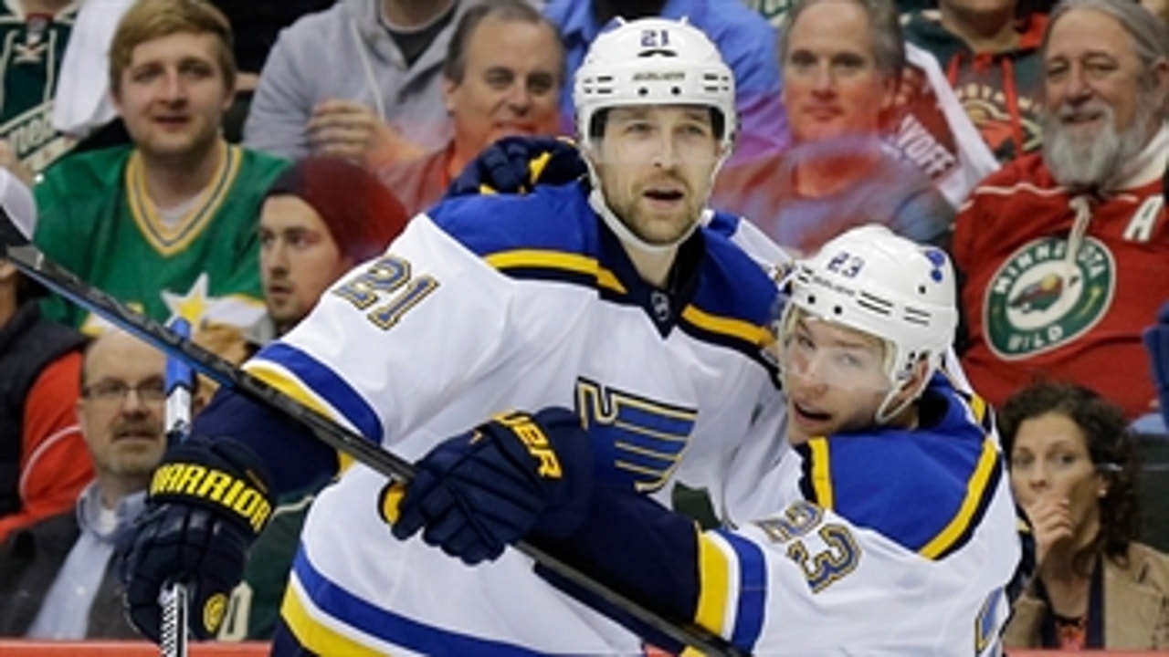 Berglund: Blues let the puck do the work