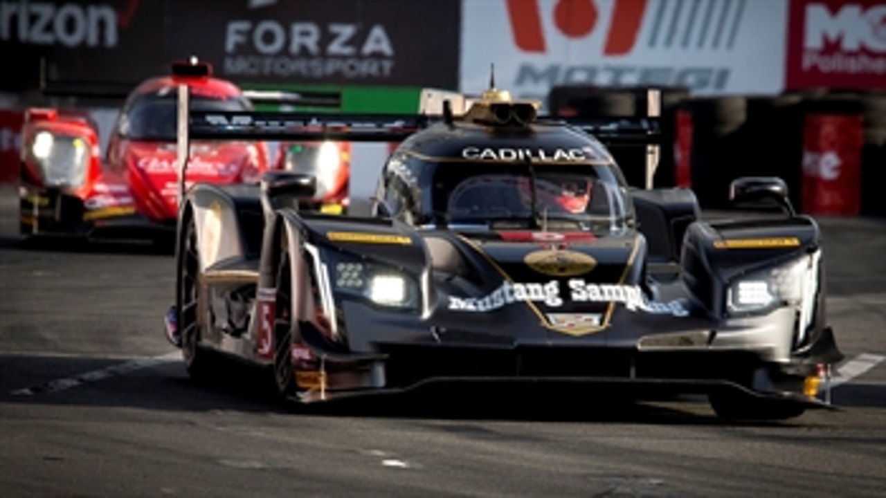 The No. 5 Prototype takes the overall win at the 2018 Grand Prix of Long Beach