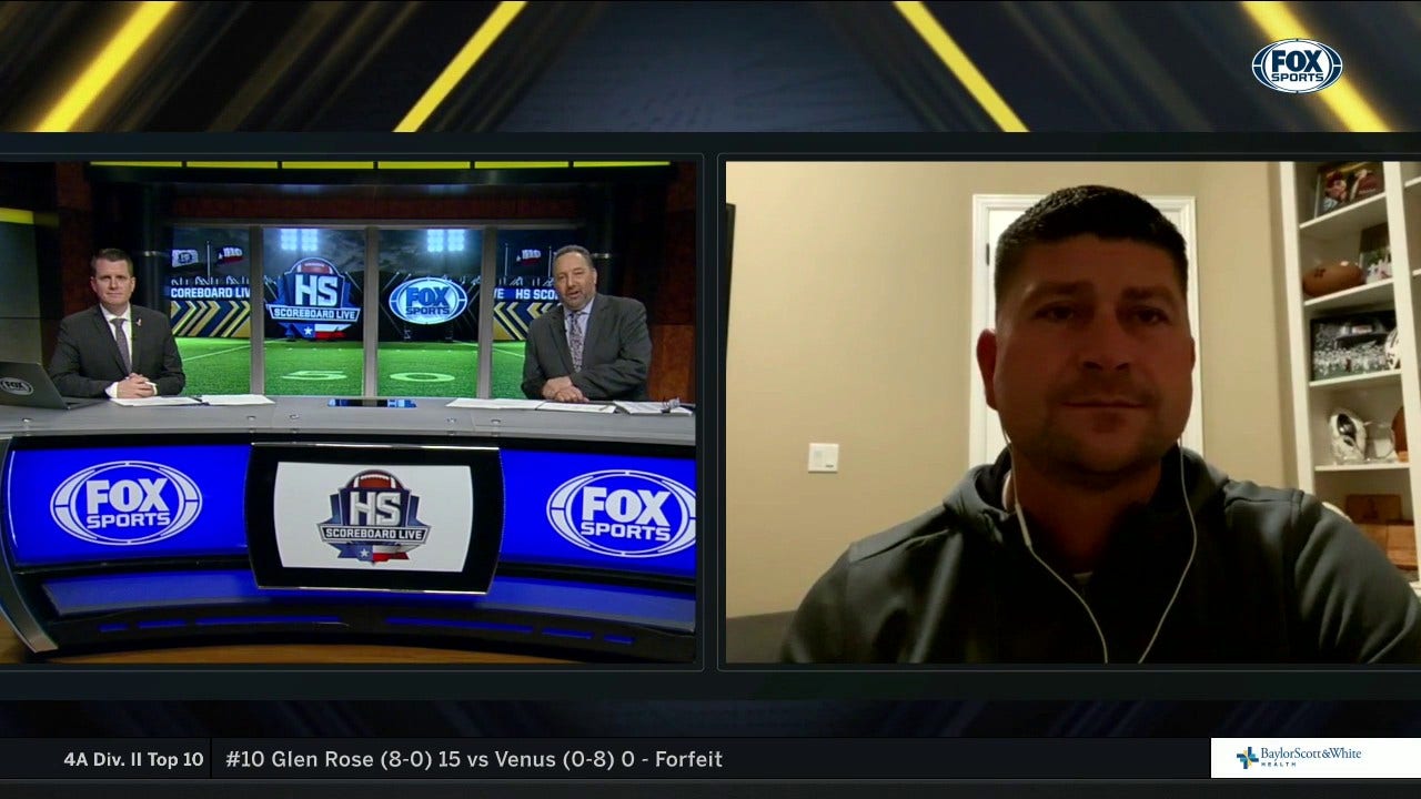 Lake Travis Head Coach Hank Carter on the Win | High School Scoreboard Live