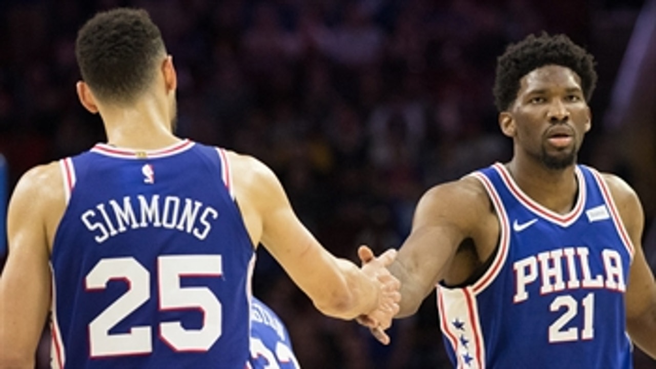 Nick Wright compares Ben Simmons and Joel Embiid to Magic Johnson and Kareem Abdul-Jabbar, Here's why