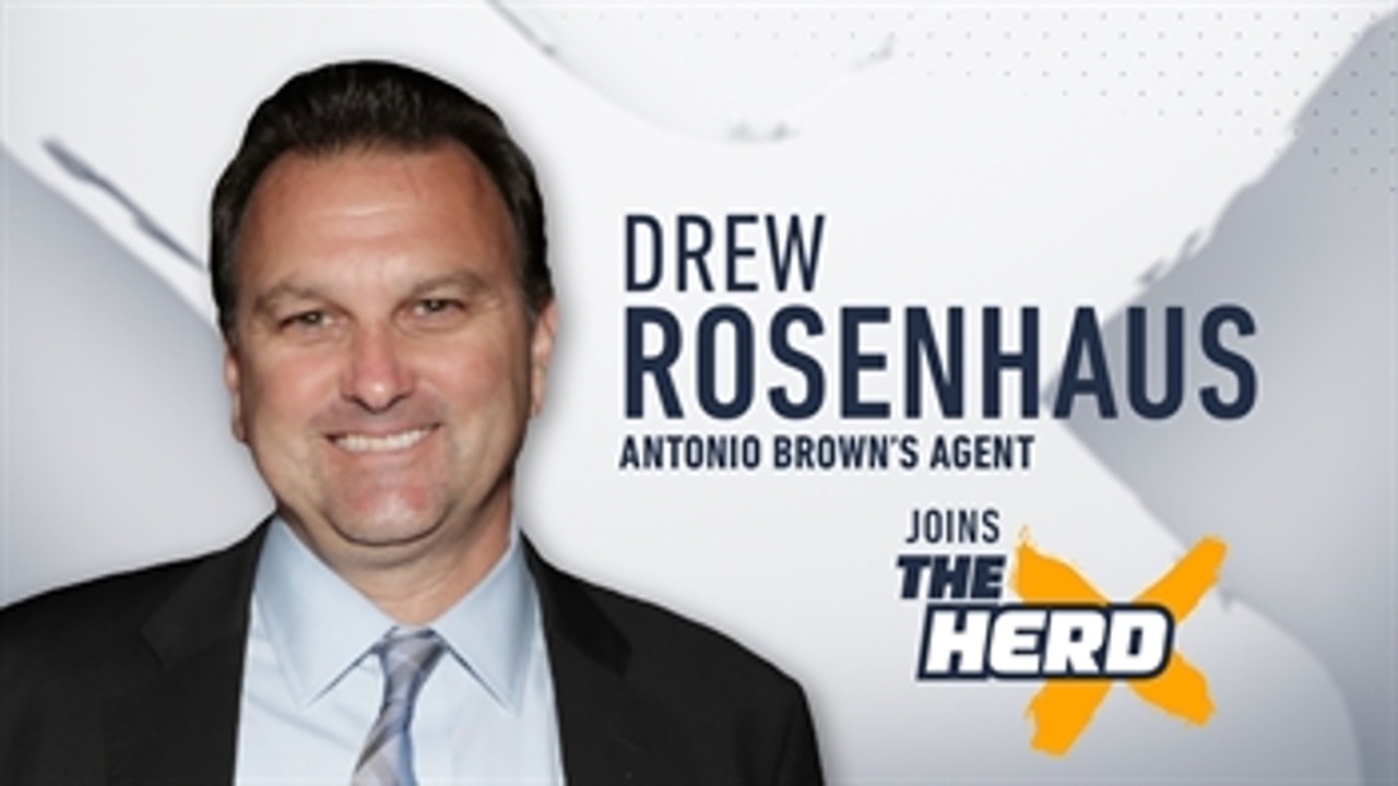 Antonio Brown's agent, Drew Rosenhaus, discusses AB's return to camp, helmet issue and more