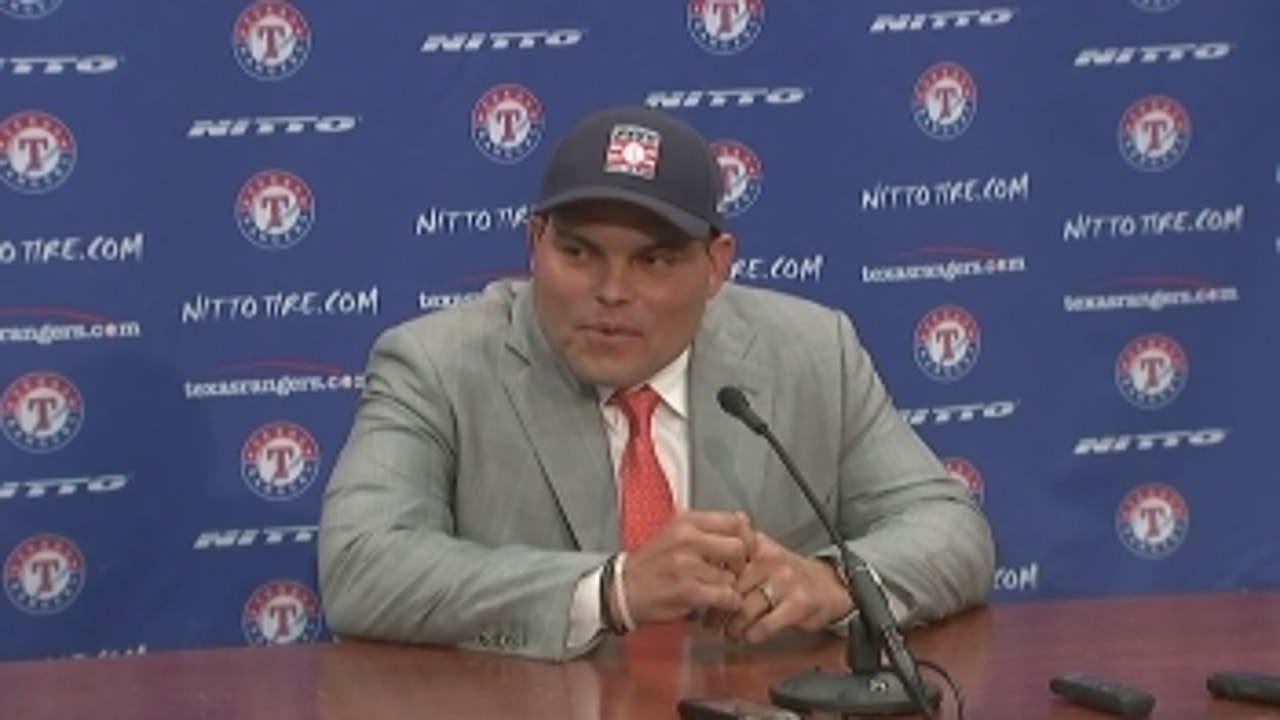 Hall of Fame 'dream come true' for Pudge Rodriguez