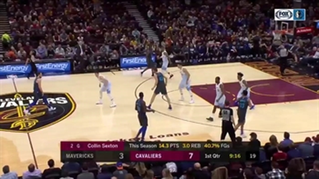 WATCH:  Luka Doncic pushes Dallas past Cleveland 111-98