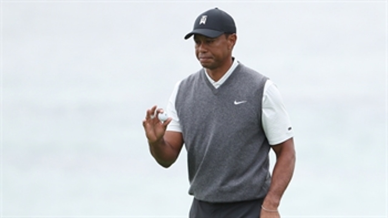 Watch Tiger Woods record back-to-back birdies in the first round of the 2019 U.S. Open