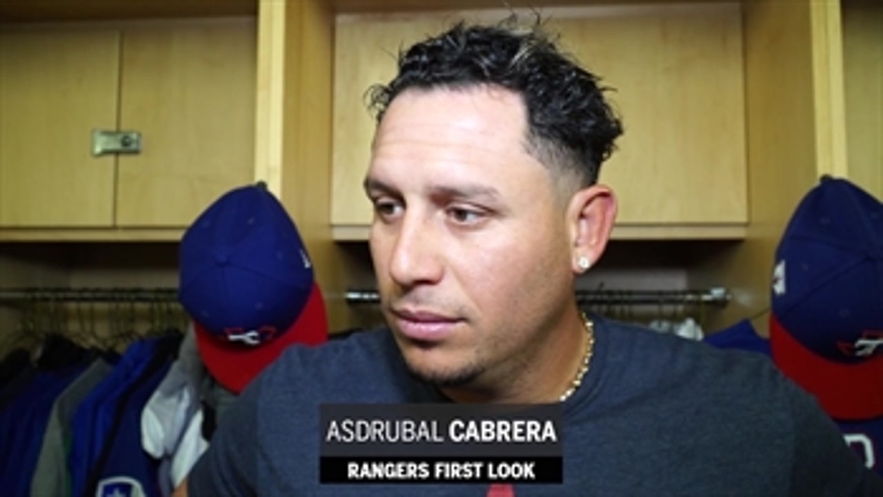 Get To Know Asdrubal Cabrera ' Rangers First Look