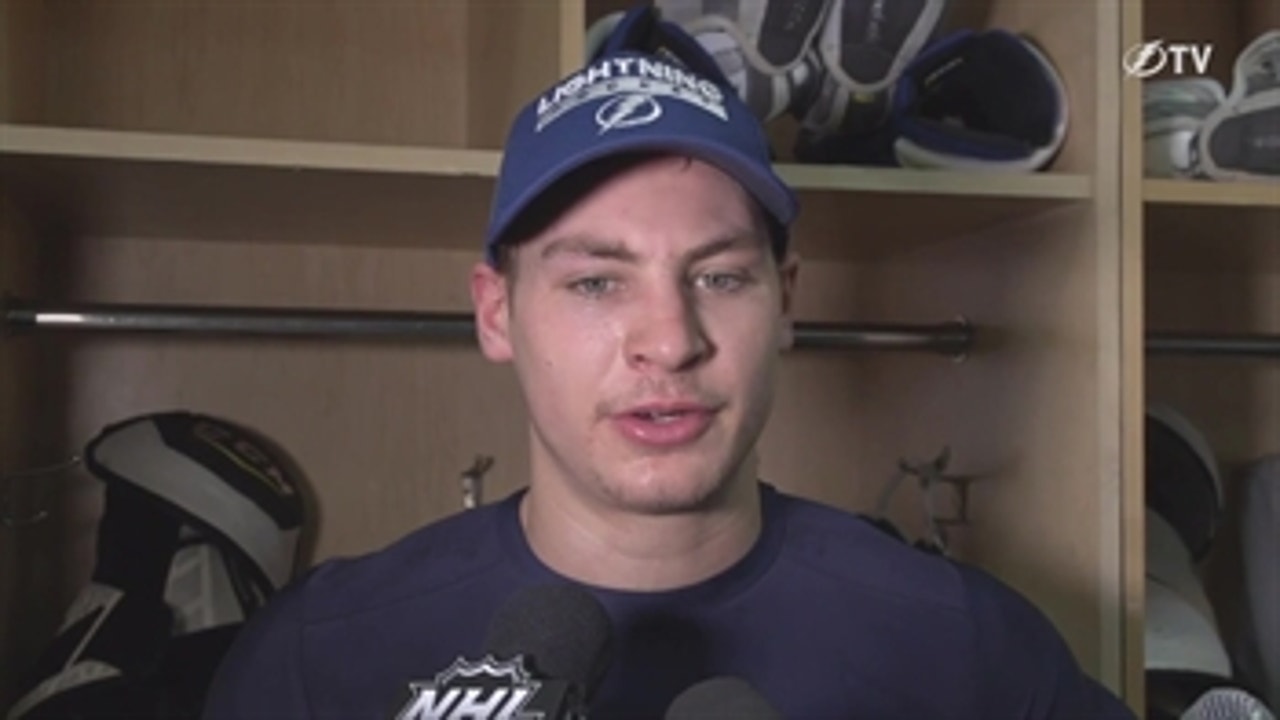 Yanni Gourde wants Lightning to come out strong in Game 3