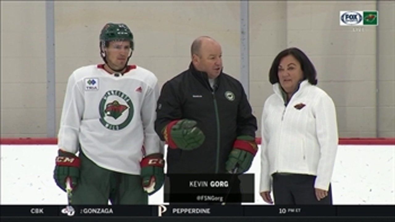 How Wild's Zach Parise builds speed through the neutral zone