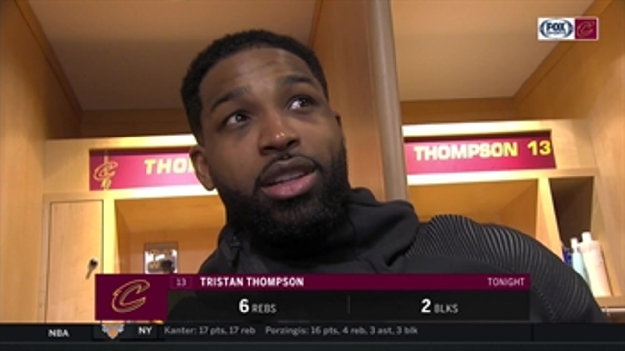 Tristan Thompson on last play: 'Peanut butter and jelly had each other's back'