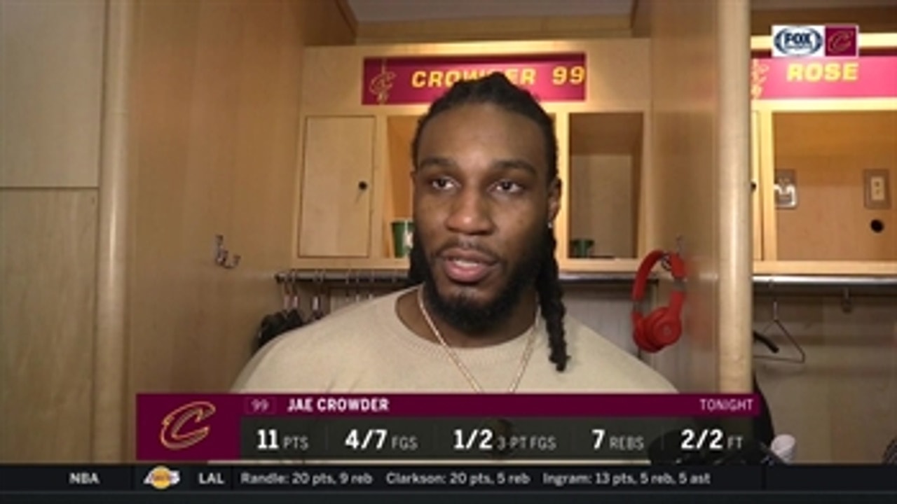 Jae Crowder: 'I know what I'm capable of doing'
