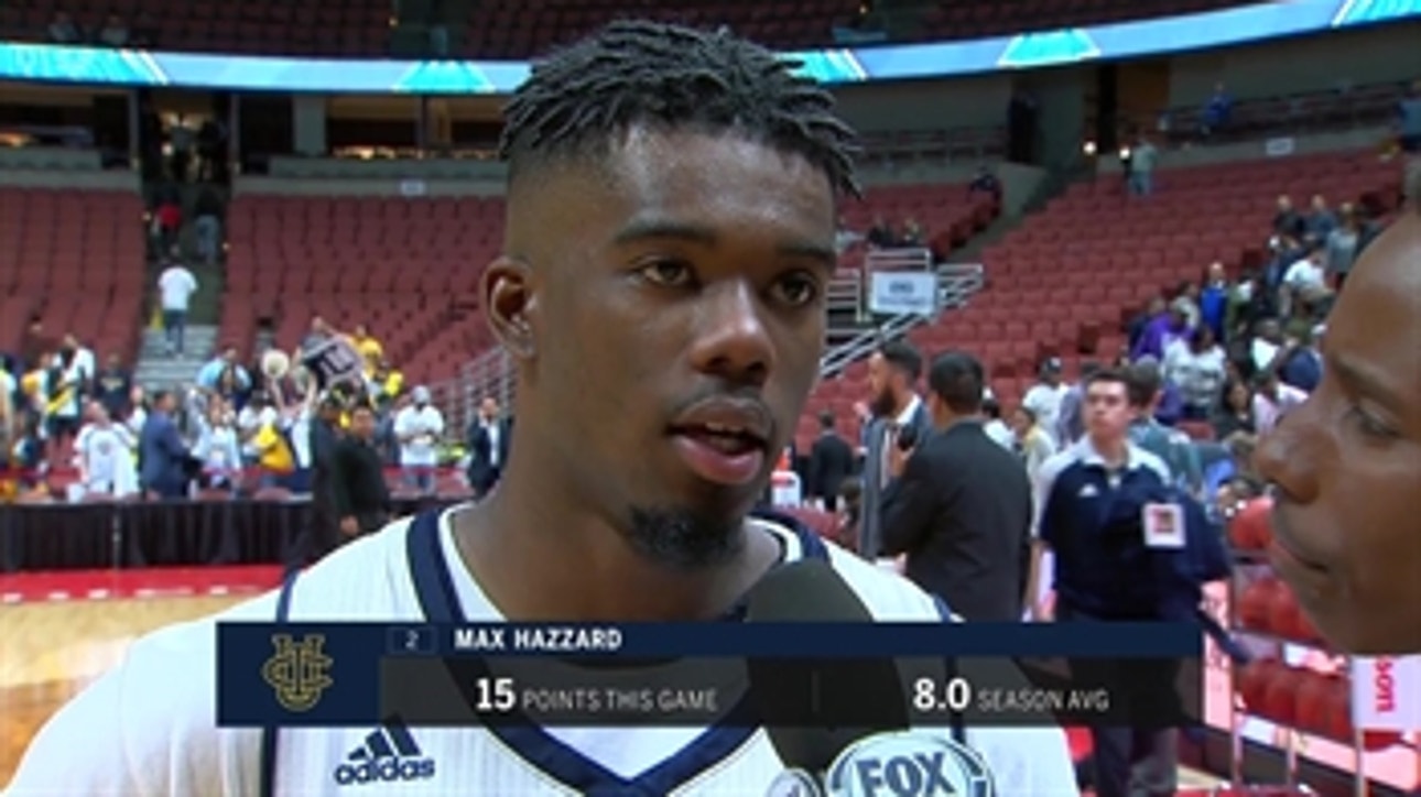 Big West Tournament Quarterfinals: UCI's Hazzard had 'game winning bucket' to close out 68-67 win over Hawaii