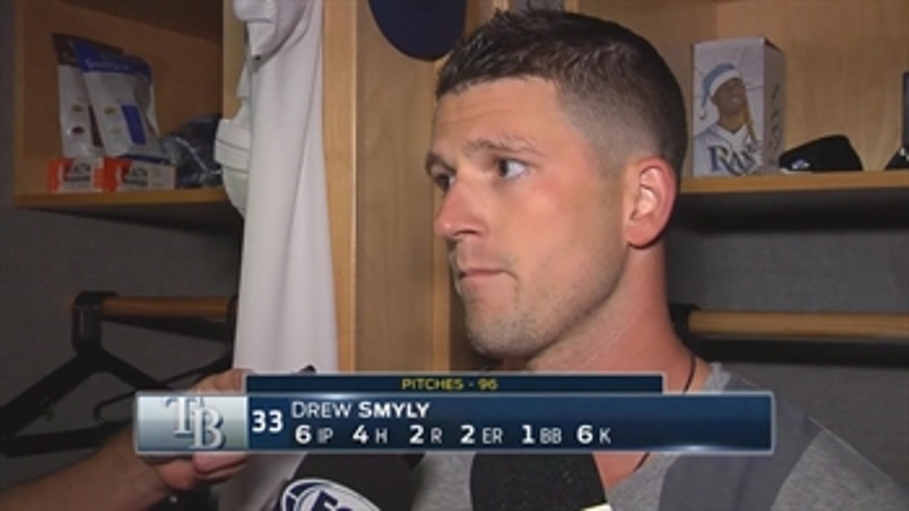 Drew Smyly on the win: That's the way we need to play