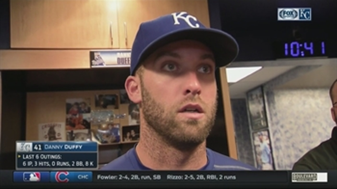 Danny Duffy isn't intimidated by any batter