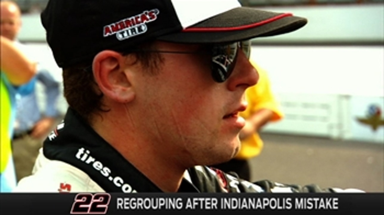 Ryan Blaney Recovers Quickly from Indianapolis Mistake