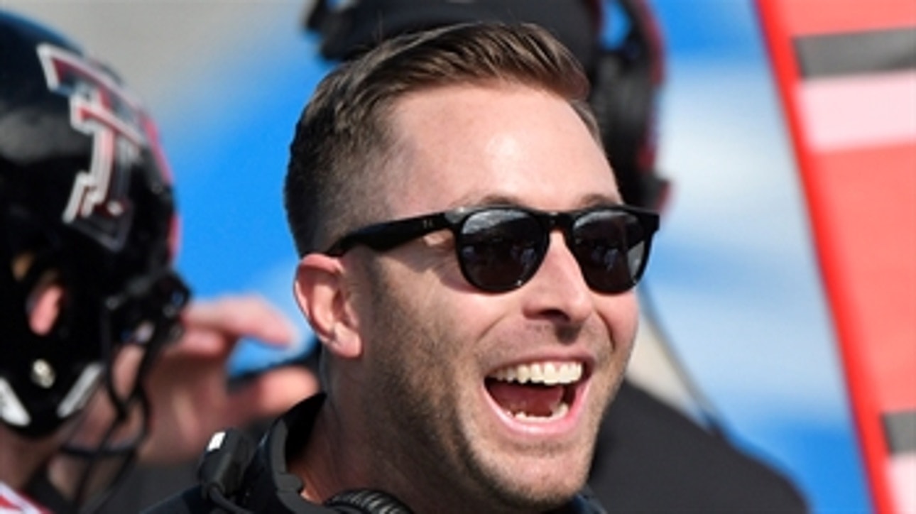 Skip Bayless says Kliff Kingsbury to the Cardinals makes more sense than Matt LaFleur to the Packers