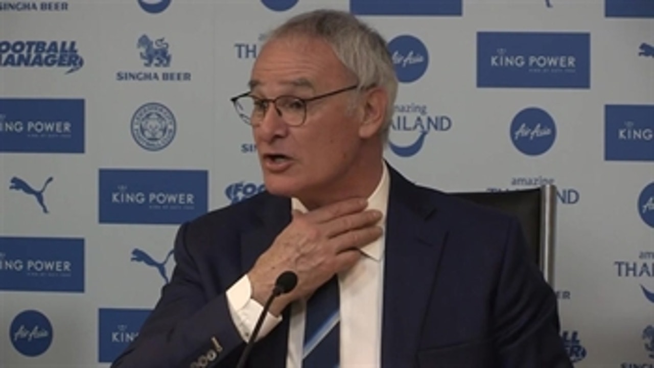 Leicester's Claudio Ranieri doesn't know the meaning of 'choking'