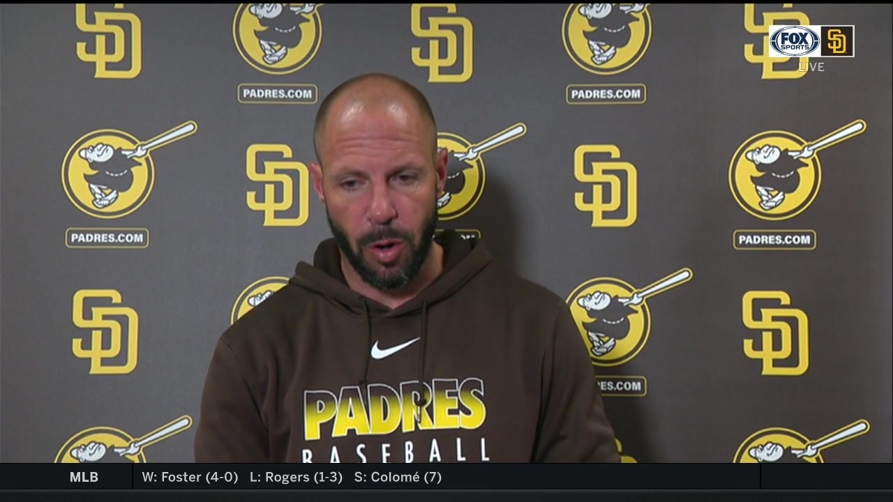 Padres manager Jayce Tingler talks after series win at Coors