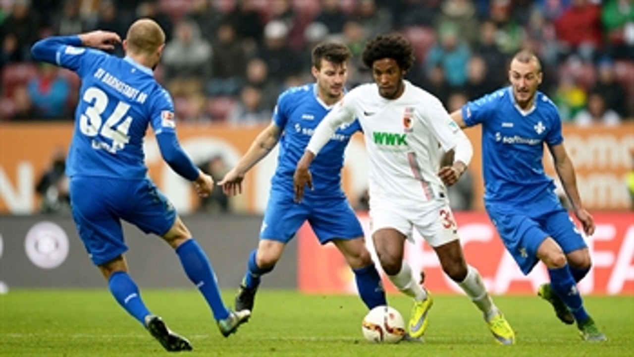 FC Augsburg vs. Darmstadt ' 2015-16 Bundesliga Highlights