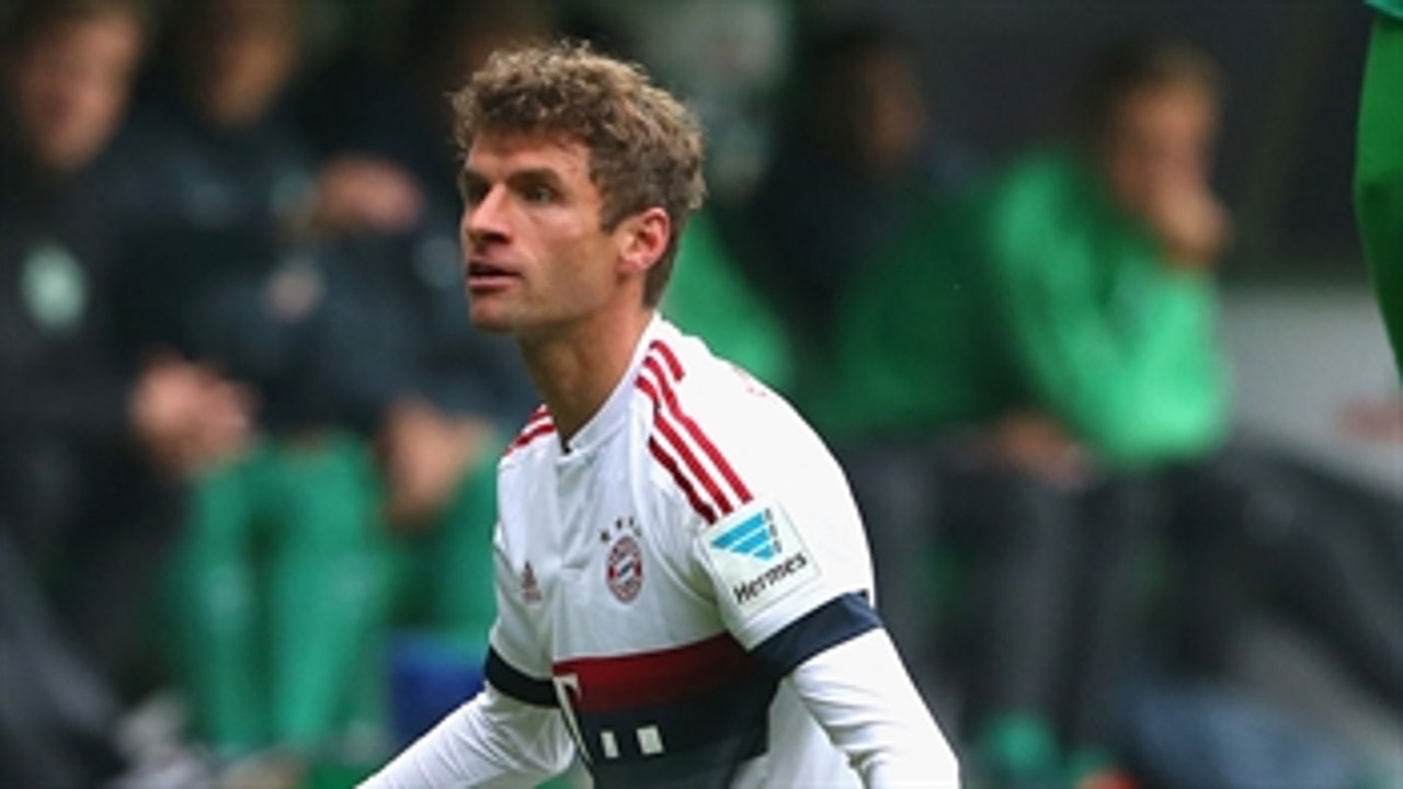 Muller puts Bayern Munich in front vs. Werder Bremen  2015-16 Bundesliga Highlights