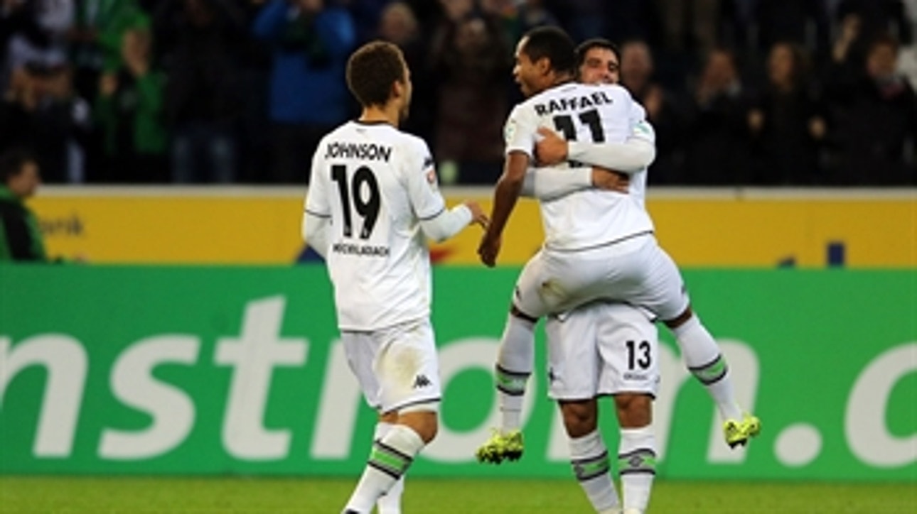 Rafael doubles Monchengladbach lead against Frankfurt ' 2015-16 Bundesliga Highlights