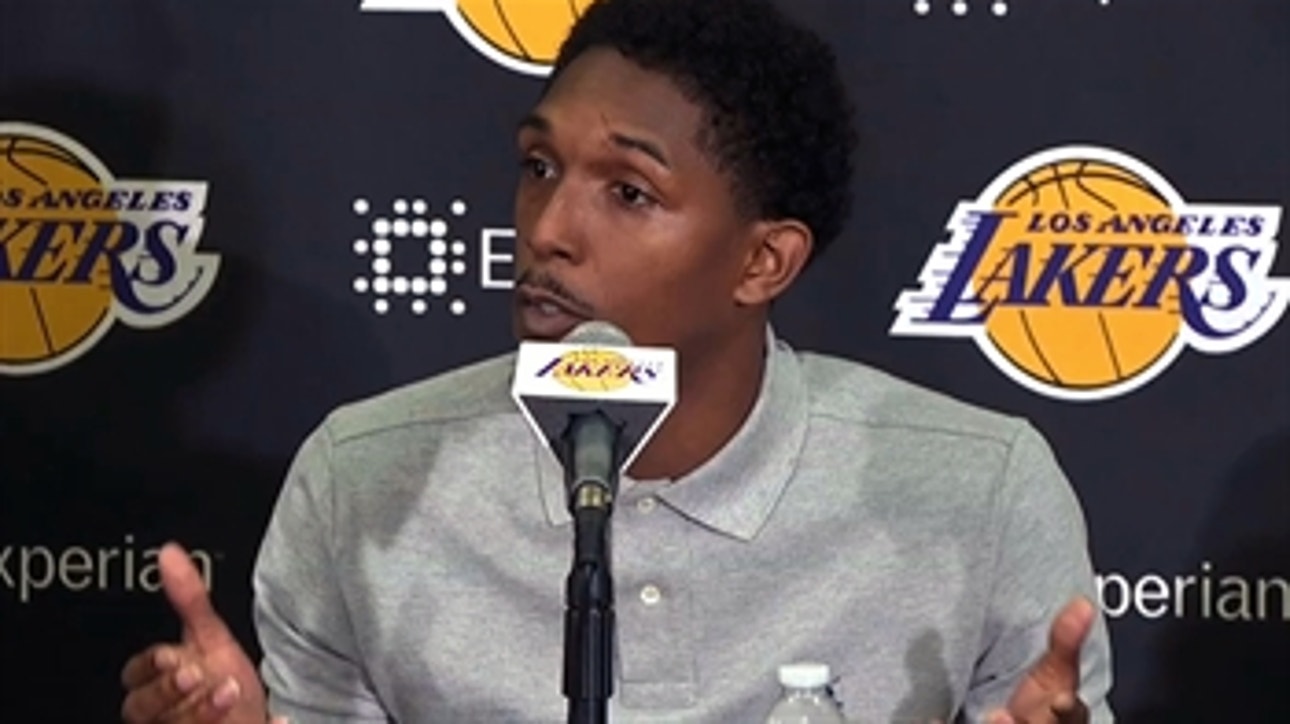 Lakers' Williams on learning from Iverson, sharing with Swaggy P