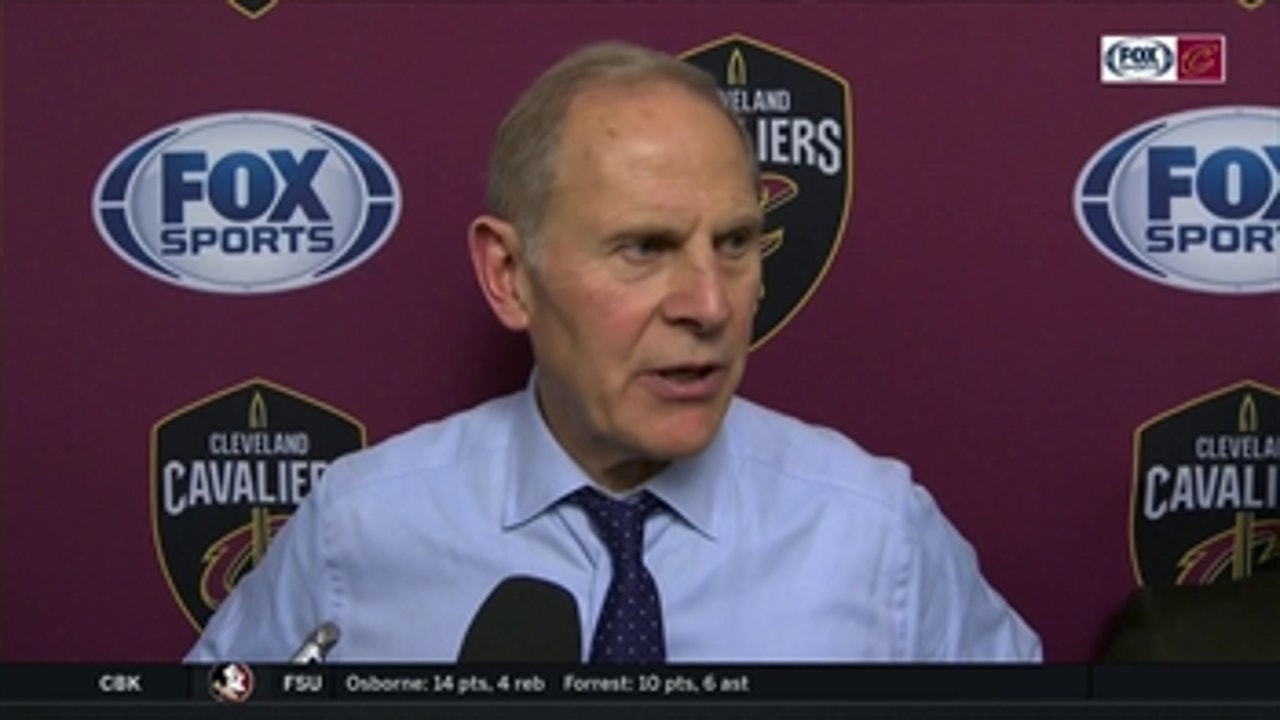 John Beilein pleased with Cleveland's defensive performance in Minnesota