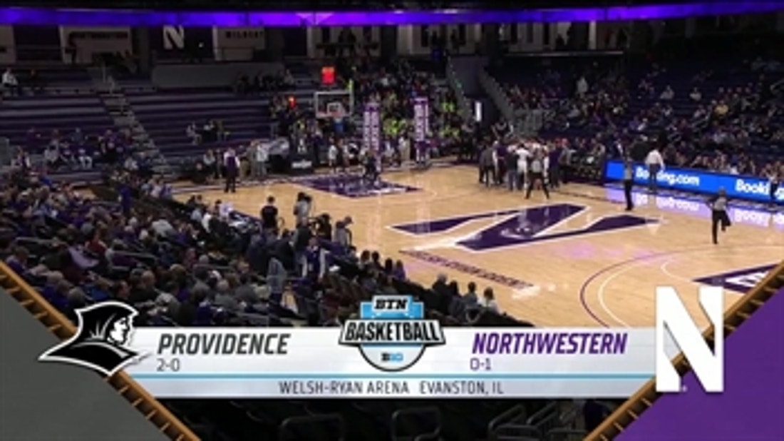 The Northwestern Wildcats upset the Providence Friars 72-63