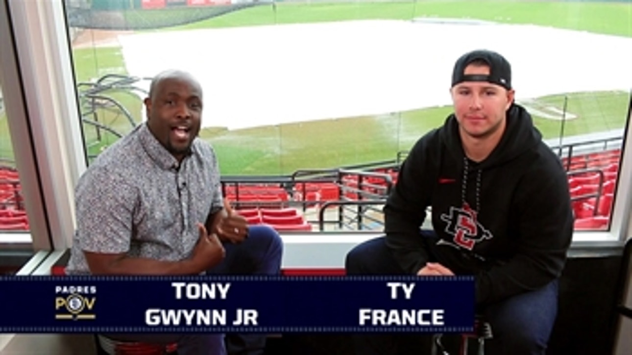 Ty France sits down with Tony Gwynn Jr. to talk about his time with SDSU & becoming a Padre