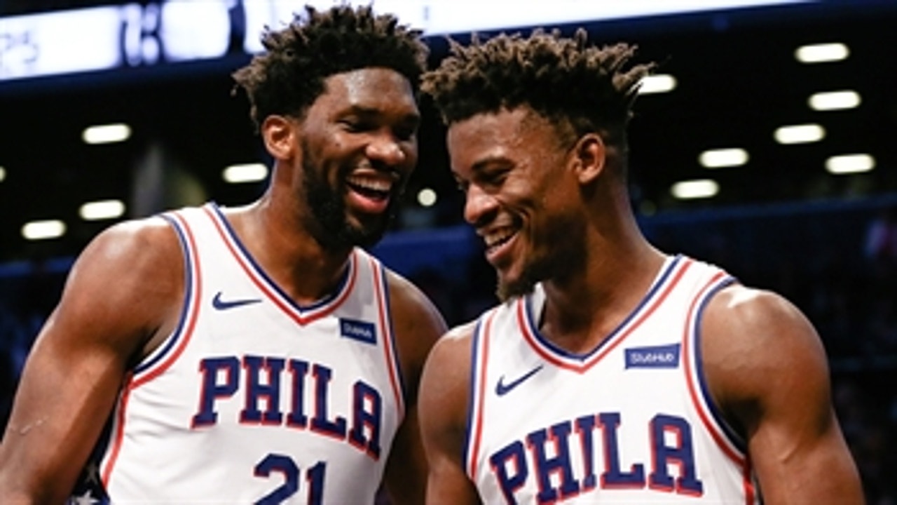 Skip and Shannon comment on Jimmy Butler and Joel Embiid trolling the Timberwolves