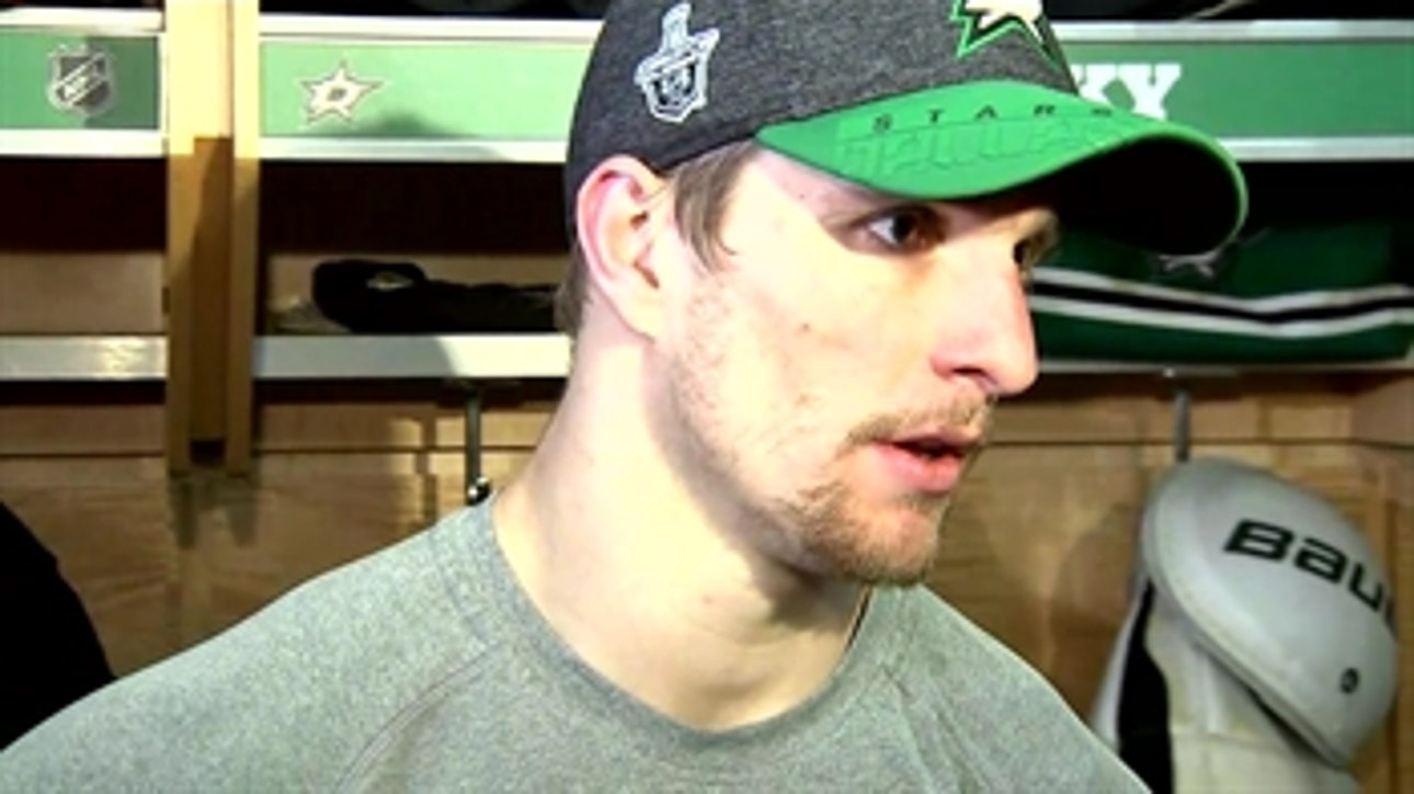 Antoine Roussel on good 3rd period in Game 2, OT loss
