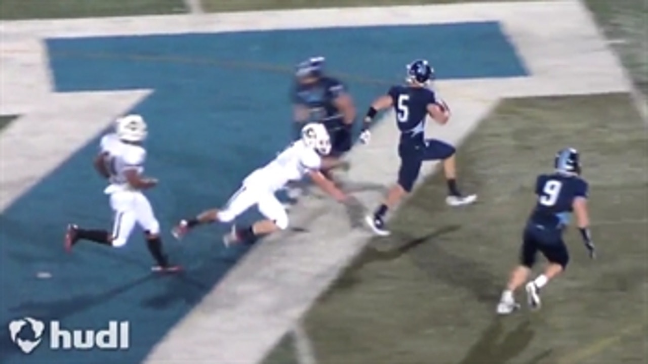 Watch Christian McCaffrey, who is a Heisman finalist, absolutely tear it up in high school