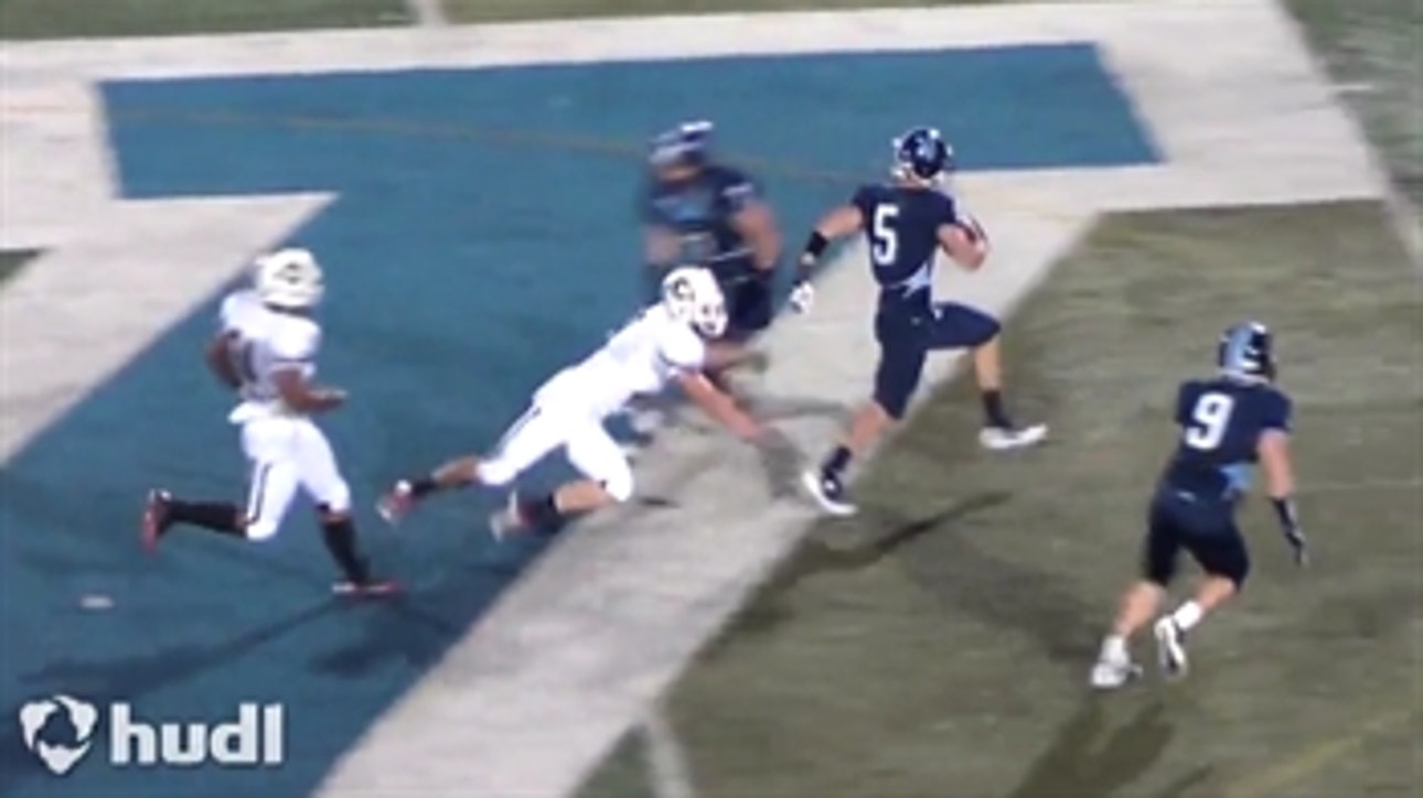 Watch Christian McCaffrey, who is a Heisman finalist, absolutely tear it up in high school