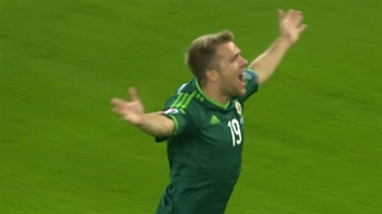 Ward strikes home for Northern Ireland