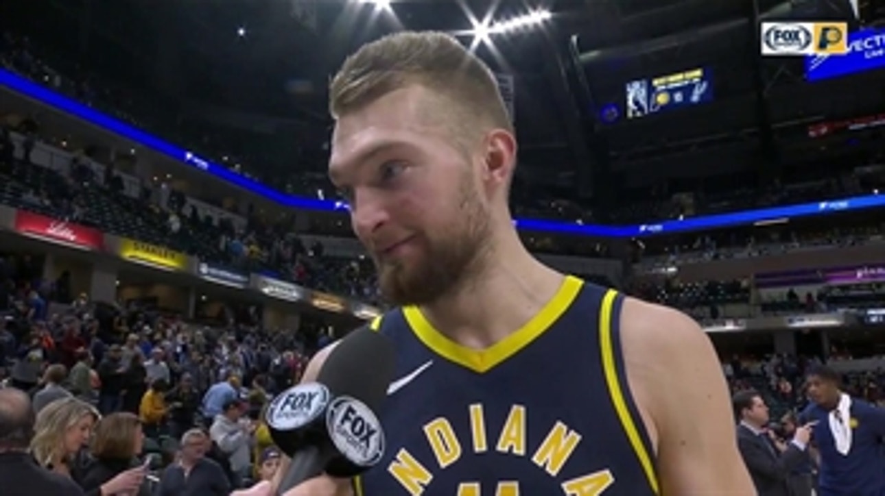 Domas Sabonis: 'It would have been amazing' to get a triple-double