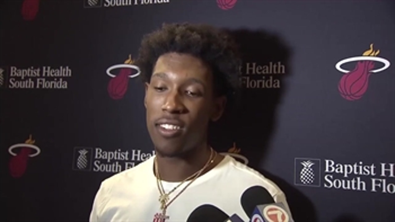 Josh Richardson on the importance of the Heat's homestand