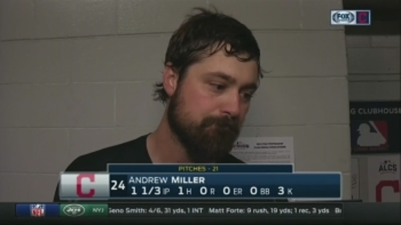 Andrew Miller all business after Indians take a 3-0 lead in ALCS