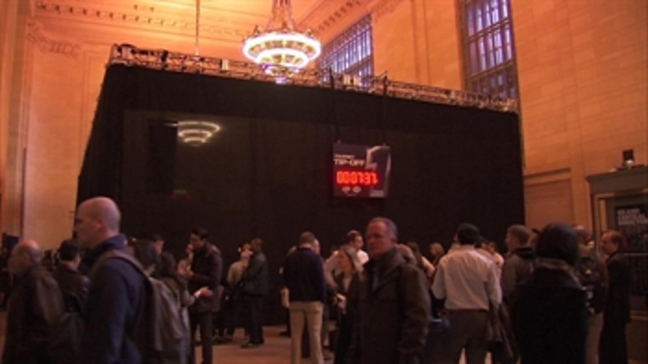 BIG EAST Tourney Tip-off in Grand Central Terminal
