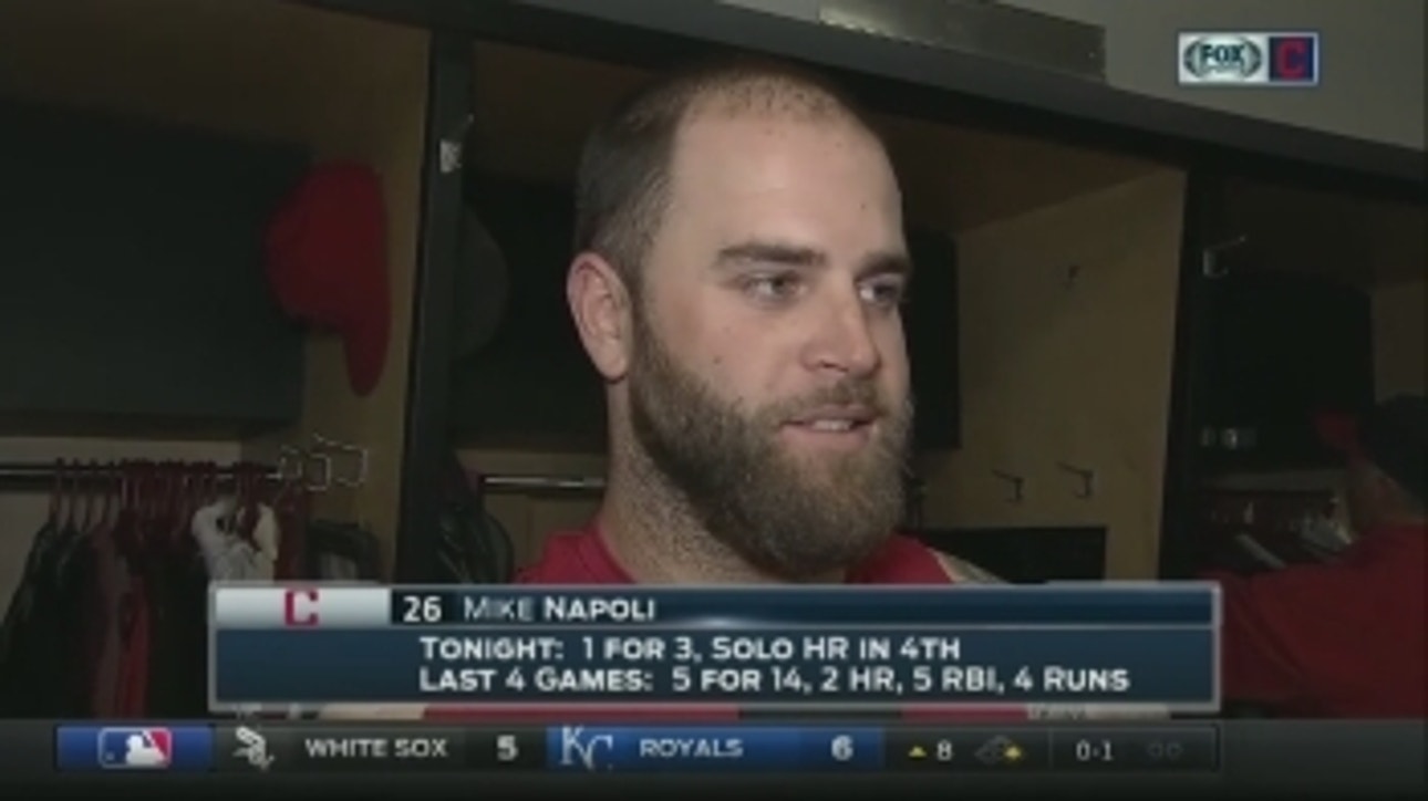 Mike Napoli and Jose Ramirez are forming a special bond
