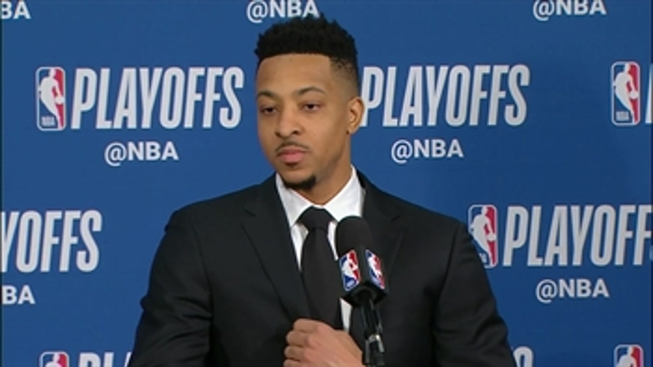 CJ McCollum talks Trail Blazers Game 5 Win over Thunder