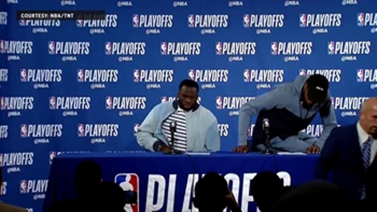 Draymond Green and Kevin Durant Press conference ' Warriors Eliminate Spurs