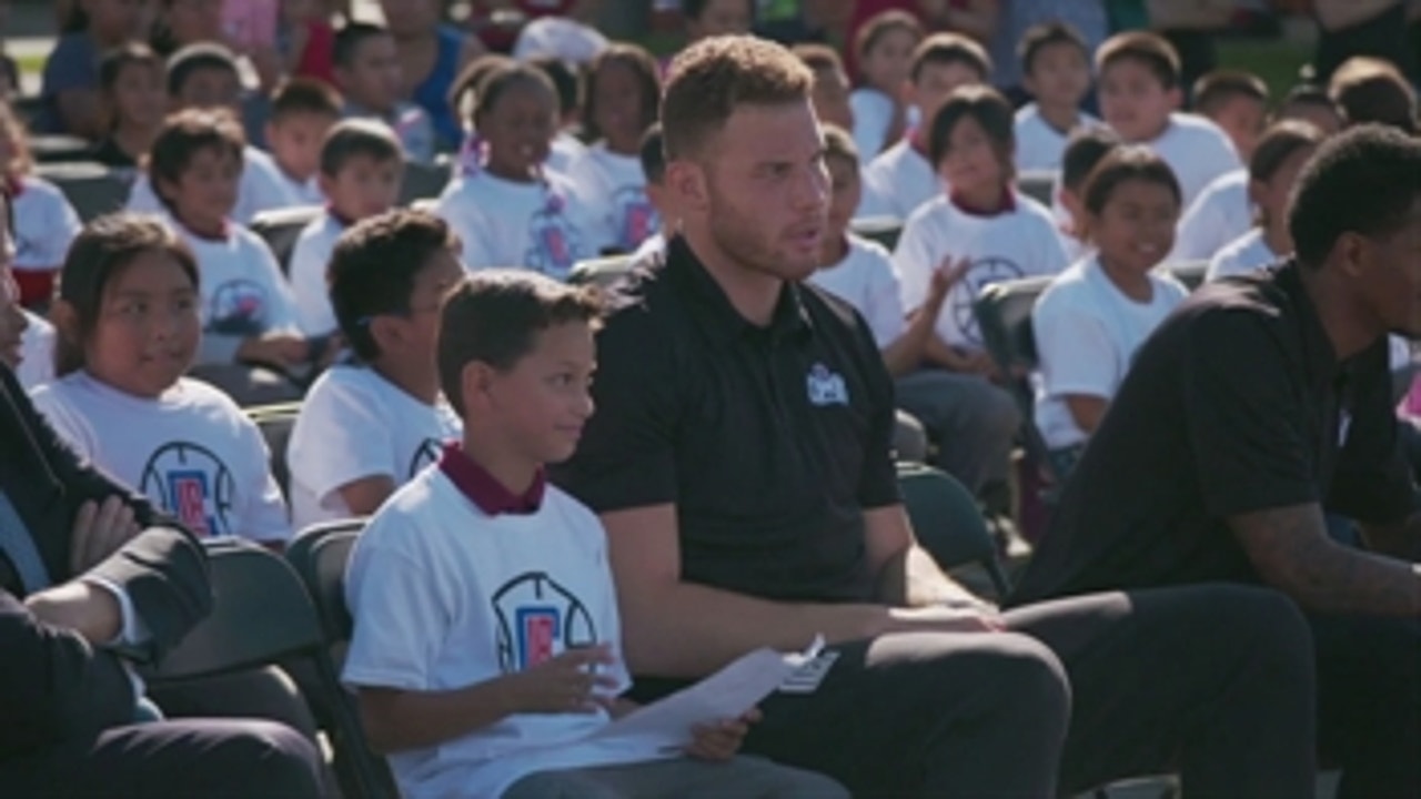 Clippers Weekly: Team helps refurbish 24th St Elementary