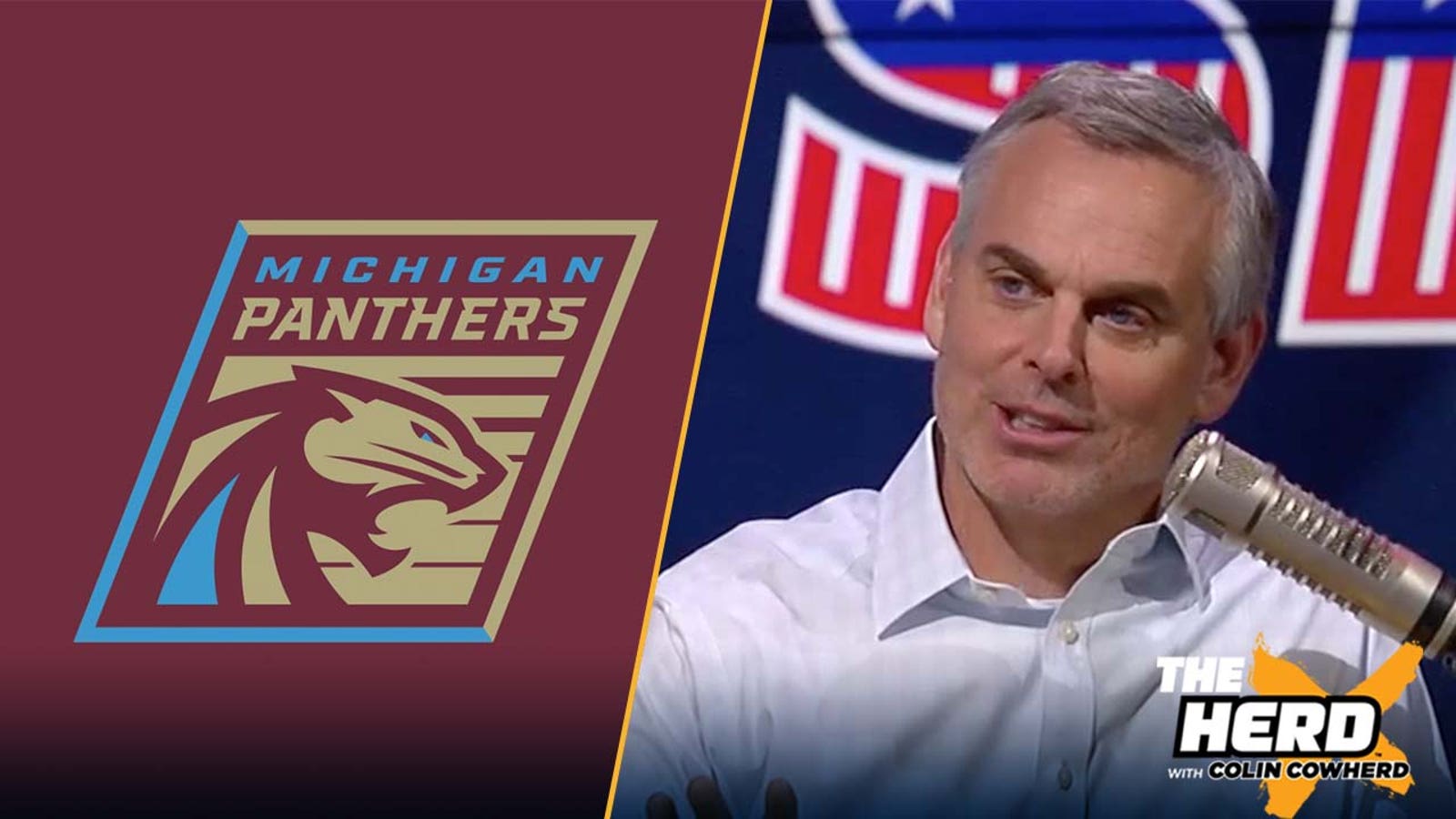 Colin Cowherd unveils the eight teams in the new USFL