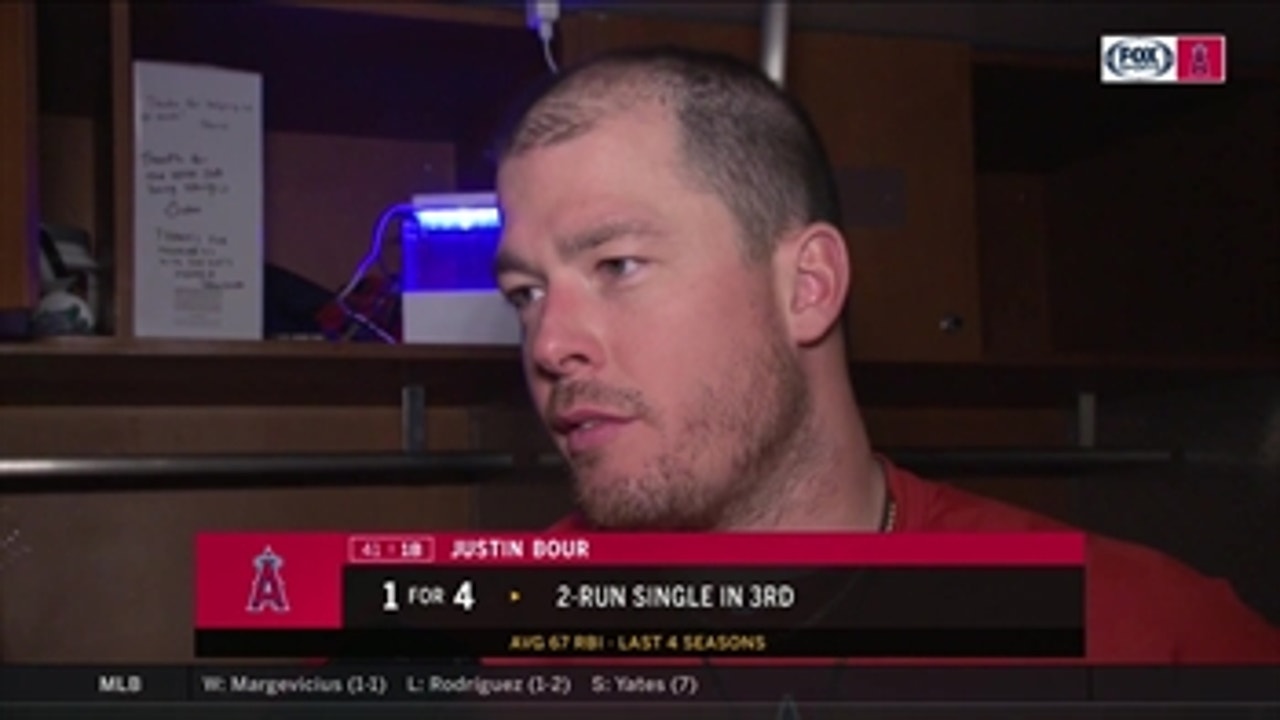 Justin Bour: "It took all of us to win. It was huge."