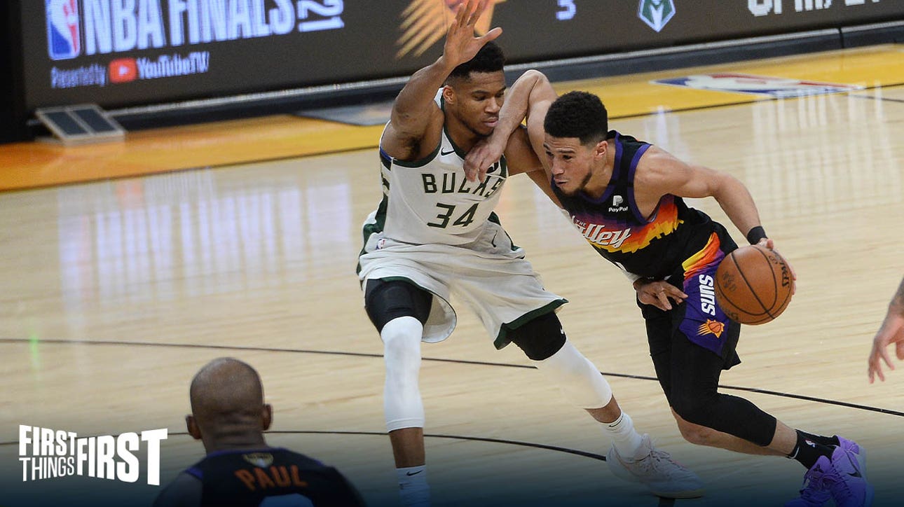 Chris Broussard gives 4 reasons why Suns won't sweep Bucks in the NBA Finals ' FIRST THINGS FIRST