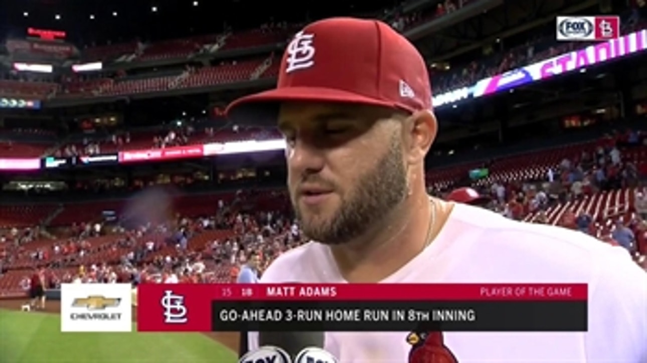 Adams: Wainwright is 'going to go out there and battle, give it everything he's got'