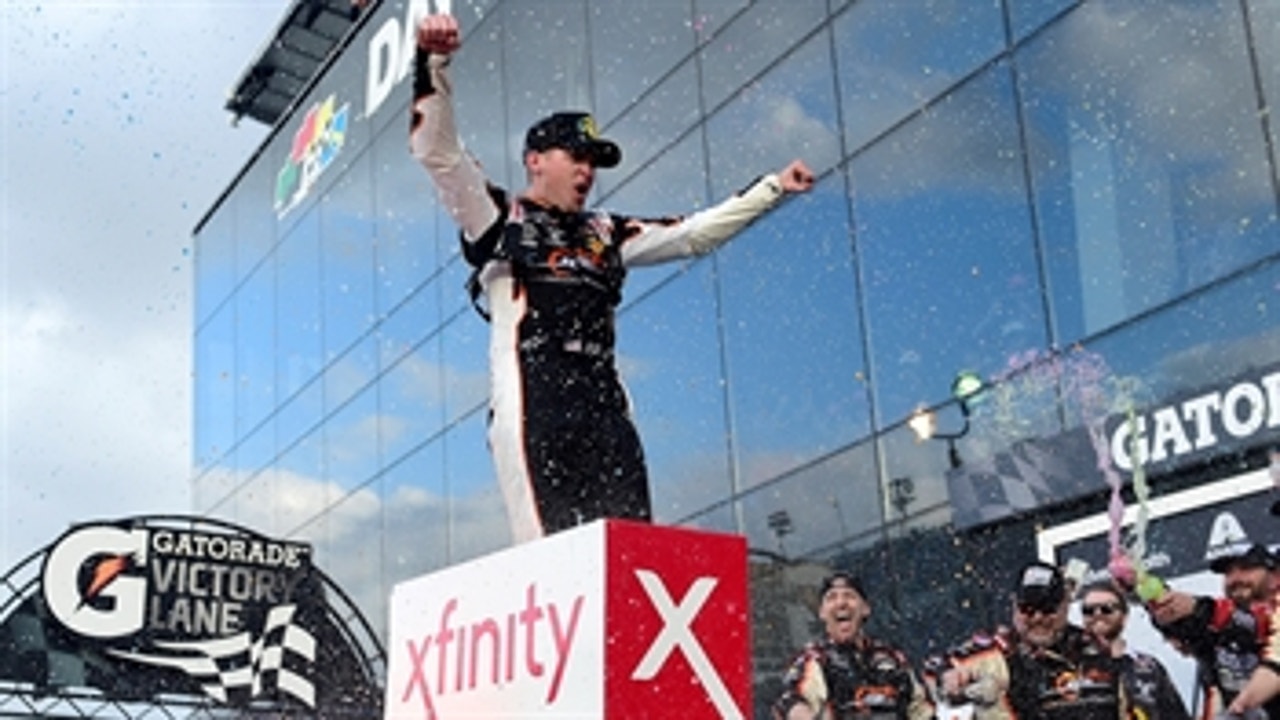 FINAL LAPS: Noah Gragson holds off Briscoe after late caution to win first Xfinity race | NASCAR on FOX
