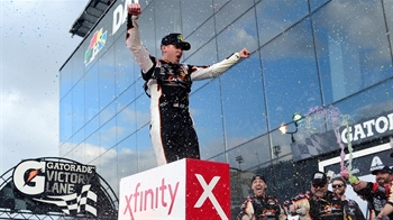 FINAL LAPS: Noah Gragson holds off Briscoe after late caution to win first Xfinity race ' NASCAR on FOX